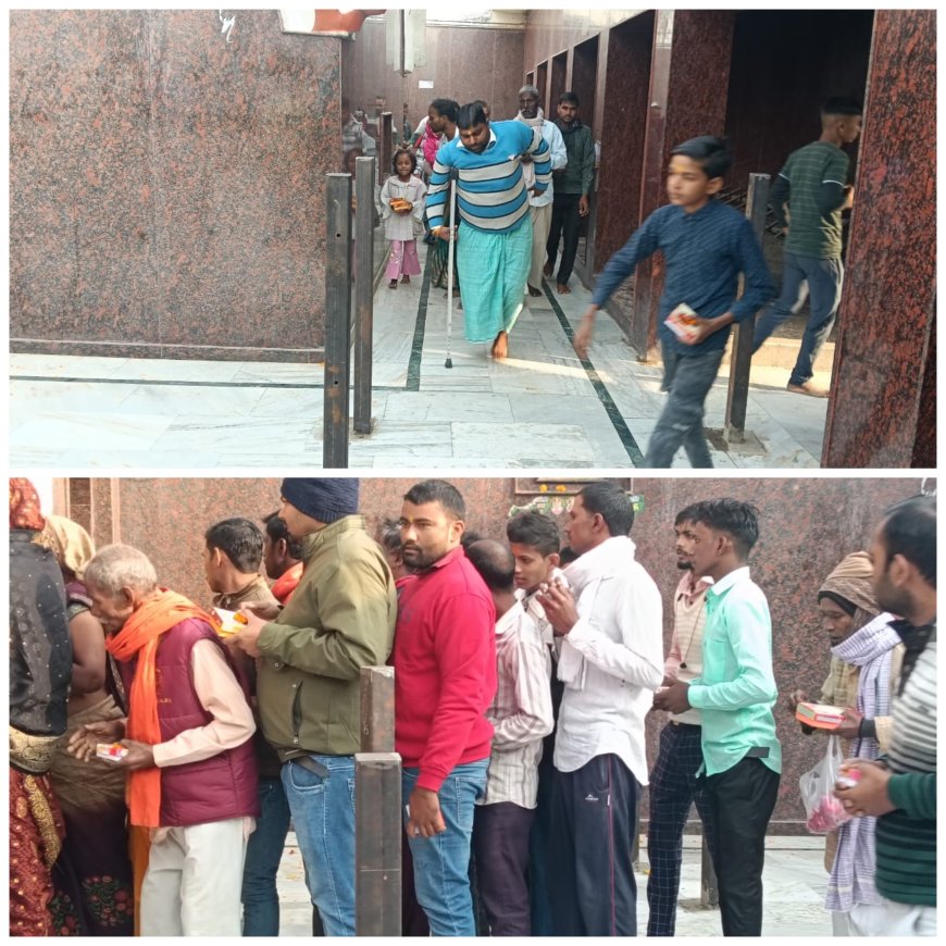 श्री समर्थ साहेब जगजीवन दास बड़े बाबा की ब्रहृमुहूर्त की महाआरती में सैकड़ों श्रद्धालु शामिल हुए