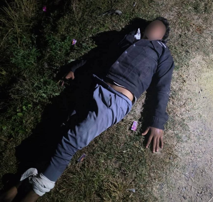 लूट के मामले में वांछित इनामियां बदमाश मुठभेड़ में गिरफ्तार