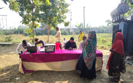 विद्युत राहत योजना के तहत कैम्प लगाकर उपभोक्ताओं को जानकारी दी गई एंव विल जमा कराया गया