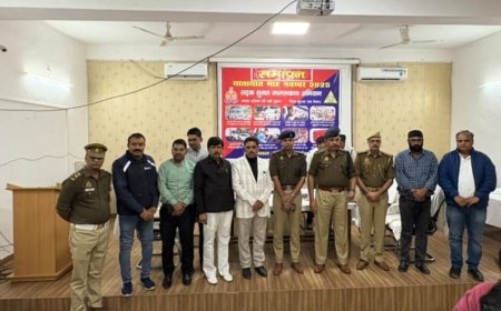 फतेहपुर में यातायात माह का समापन 22250 छात्र-छात्राओं को किया जागरूक