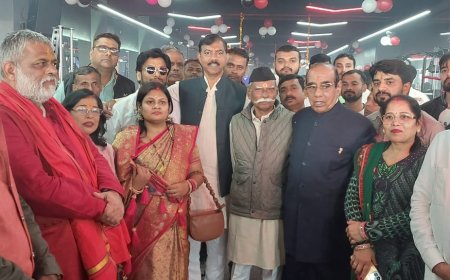 कलेक्टर गंज में दा जिम का उद्घाटन स्वास्थ्य जागरूकता को मिलेगी बढ़ाओ