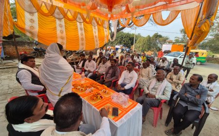 विधायक उषा मौर्य ने लोगों को जागरूक करके भरवाया SIR फॉर्म