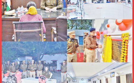 वार्षिक निरीक्षण-पुलिस लाइन फायर सेफ्टी यातायात नियन्त्रण माॅब कन्ट्रोल सहित सभी माॅक ड्रिल्स का कराया गया अभ्यास
