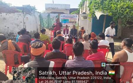 नगर पंचायत सतरिख में स्वच्छता को नई दिशा, ‘इंडियन इंस्टीट्यूट ऑफ रिसर्च फाउंडेशन’ की बड़ी पहल