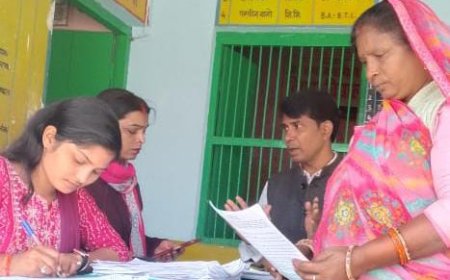 सिरौलीगौसपुर क्षेत्र के सभी बूथों पर एस आई आर कार्य तेजी के साथ चल रहा है