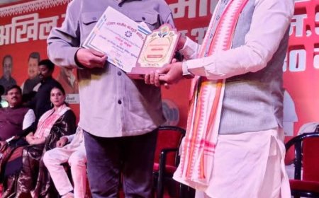 'भोजपुरी सिनेमा के संसार' पुस्तक के लिए  मिला सम्मान