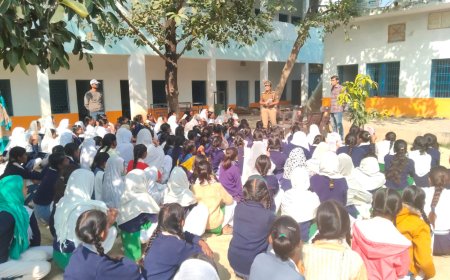 मिशन शक्ति के तहत महिलाओं एवं बालिकाओं को किया गया जागरूक