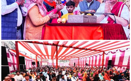 बचपन का संस्कार होता है व्यक्ति निर्माण में सहायक श्रीराम के दर्शन मात्र से ही इन्द्र व अहिल्या का उध्दार कथा व्यास :- परम पूज्य श्री अतुल कृष्ण भारद्वाज जी महाराज