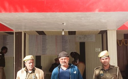 पुलिस ने दो चोरियों के अभियोग में 25 हज़ार रुपये के इनामिया वांछित अन्तर्जनपदीय एक नफर अभियुक्त को किया गिरफ्तार