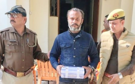 एक अवैध तमंचा 315 बोर व तीन अदद अवैध जिन्दा कारतूस सहित एक अभियुक्त किया गिरफ्तार