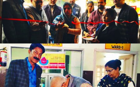 अनीता पाल ने जिला चिकित्सालय स्थित प्रसवोत्तर केंद्र में फीता काटकर पल्स पोलियो अभियान का शुभारंभ किया ।