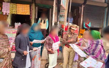 मिशन शक्ति के तहत महिलाओं व बालिकाओं को किया गया जागरूक