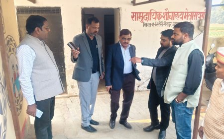मुख्य चिकित्साधिकारी ने प्राथमिक स्वास्थ्य केन्द्र बदोसरांय आदि सेंटरो का निरीक्षण किया