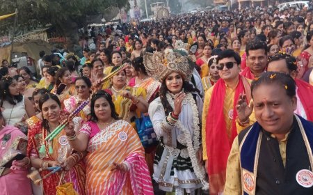 डोली यात्रा में झलकी प्रभु जगन्नाथ की भक्ति, पुष्प वर्षा से श्रद्धालुओं का स्वागत