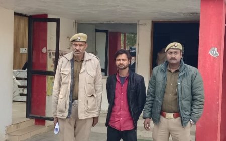 थाना कोतवाली कर्वी पुलिस टीम द्वारा 01 वारण्टी अभियुक्त को गिरफ्तार किया गया।