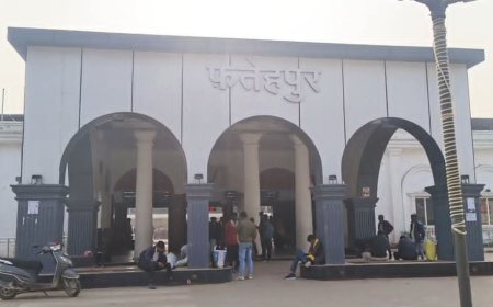 रेलवे स्टेशन पर रैन बसेरा निर्माण को लेकर विवाद