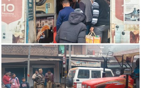 मोबाइल की दुकान में शटर तोडकर नकदी व मोबाइल गये चोरी पुलिस कर रही जांच