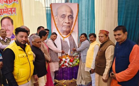 सरदार पटेल की पुण्य तिथि पर हुआ विराट कवि सम्मेलन