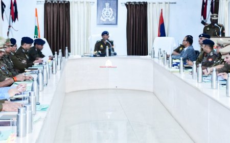 एसपी ने मासिक अपराध समीक्षा गोष्ठी का आयोजन कर दिये आवश्यक दिशा निर्देश