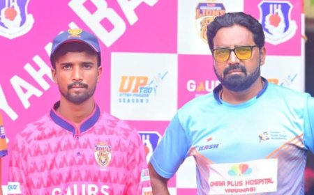 मेहनत से मैदान तक, मजदूरी से आईपीएल तक: गोरखपुर के विशाल निषाद ने रचा इतिहास