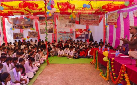 जनपद में पुलिस ने साइबर क्राइम जागरुकता अभियान चलाया गया