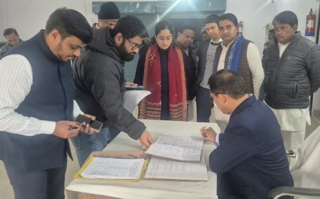 जिला निर्वाचन अधिकारी ने ईवीएम–वीवीपैट वेयरहाउस का त्रैमासिक निरीक्षण किया