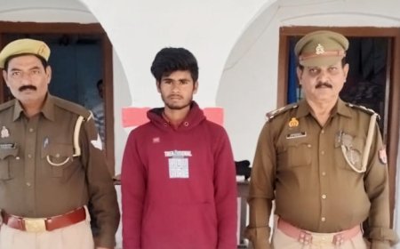 थाना मड़ावरा पुलिस ने नाबालिग से दुष्कर्म के अभियोग में वाँछित एक अभियुक्त को किया गया गिरफ्तार