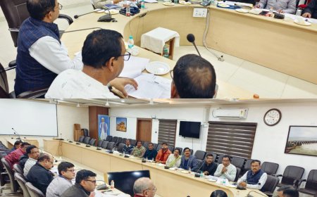 डीएम ने चकंबदी प्रक्रिया की समीक्षा कर कार्य में तेजी लाने व बंदोबस्ती सुधारने के दिये निर्देश