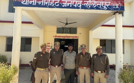 थाना नाराहट पुलिस व स्वाट सर्विलांस की संयुक्त टीम द्वारा हत्या के अभियोग में वांछित एक अभियुक्त को किया गिरफ्तार