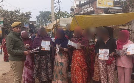 मिशन शक्ति अभियान के तहत महिलाओं वा बालिकाओं को किया गया जागरूक