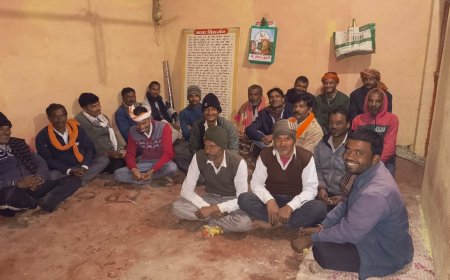 श्री लहर धाम सरकार की पावन धरा पर नव वर्ष मेले की तैयारियाँ शुरू बैठक संपन्न