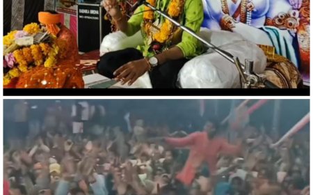 श्रीराम और श्रीकृष्ण के जयकारों से गुंजायमान सैदपुर हुआ उमड़ा जनसैलाब