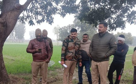 सन्दिग्ध अवस्था में युवक का शव लटका मिला