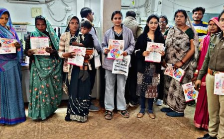 पुलिस ने संभाला मोर्चा गाँव गाँव गूँजा नारी सुरक्षा का संकल्प