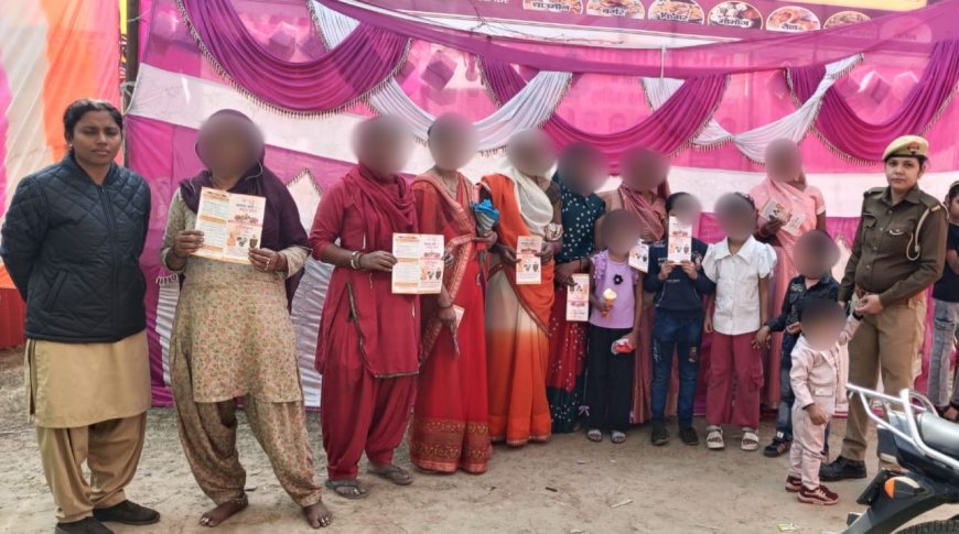 सपा के निर्देश पर जिले भर में मिशन शक्ति अभियान तेज बालिकाओं को दी सुरक्षा की जानकारी