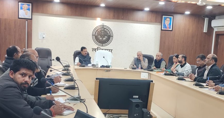 पल्स पोलियो अभियान के सफल संचालन के सम्बन्ध में कलेक्ट्रेट सभागार में जिला टास्क फोर्स की बैठक