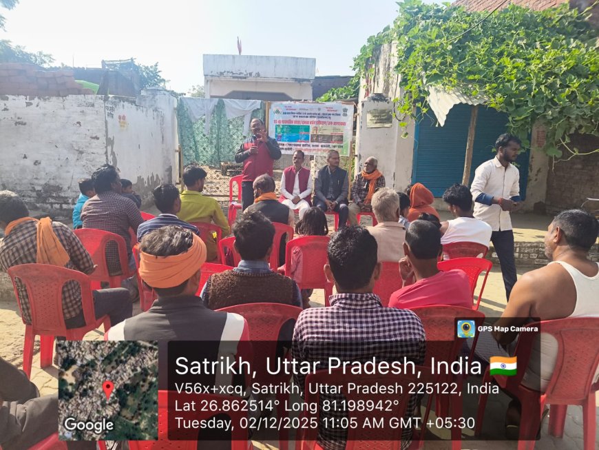 नगर पंचायत सतरिख में स्वच्छता को नई दिशा, ‘इंडियन इंस्टीट्यूट ऑफ रिसर्च फाउंडेशन’ की बड़ी पहल