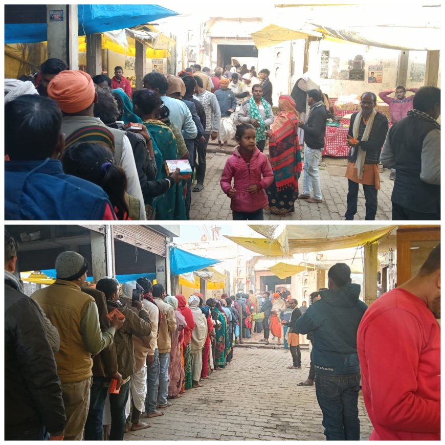 अगहनी पूर्णिमा को बडे बाबा के दरबार में उमडा आस्था का जन सैलाव हजारों श्रद्धालुओं ने पवित्र अभरन सरोवर में आचमन कर स्वामी जी की समाधि पर चादर परसाद चढा कर कृतार्थ अपने को किया