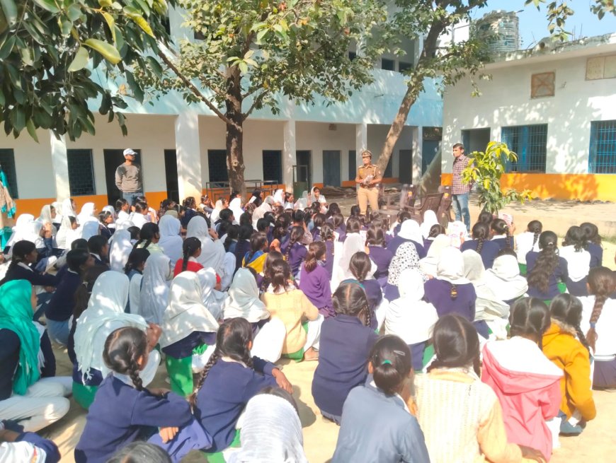 मिशन शक्ति के तहत महिलाओं एवं बालिकाओं को किया गया जागरूक