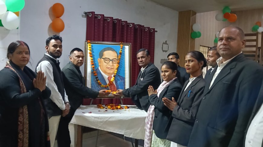 बाबा साहेब डॉ भीमराव अम्बेडकर का परिनिर्वाण दिवस मनाया गया