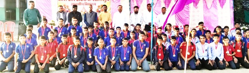 जनपद दो दिवसीय आवासीय बाल क्रीड़ा प्रतियोगिता एवं शैक्षिक समारोह का शुभारंभ