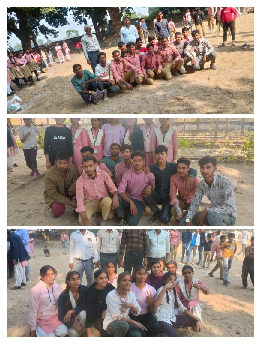 बाबा बेनी माधव इण्टर कॉलेज, सरौली हथगाव में प्रधानाचार्य के निर्देशन में खेल प्रतियोगिता का आयोजन किया गया