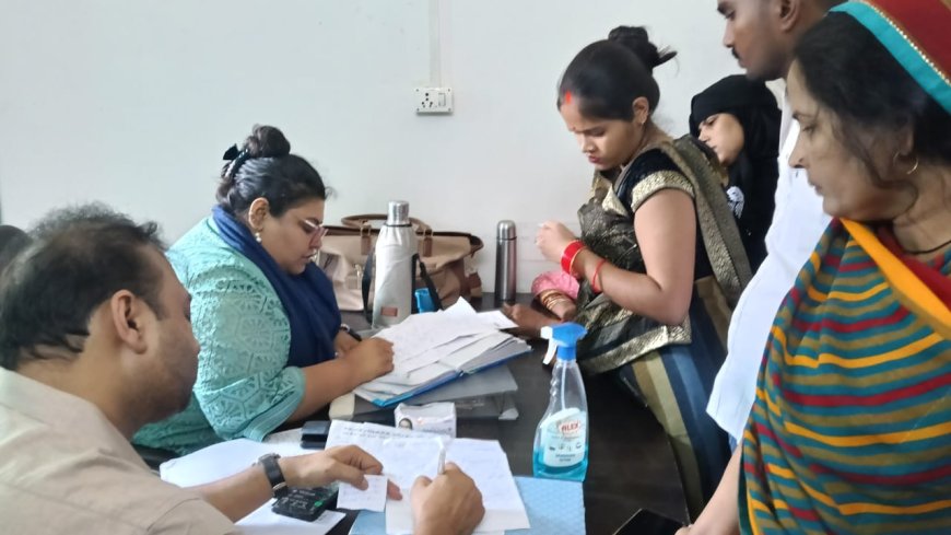 संयुक्त चिकित्सालय सिरौलीगौसपुर की ओ पी डी में 496 मरीजों का उपचार किया गया