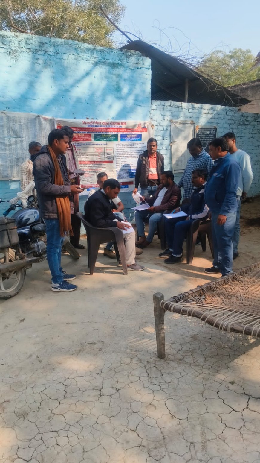अवर अभियंता सुल्तानपुर घोष ने एकमुस्त समाधान योजना के तहत लगाया कैंप