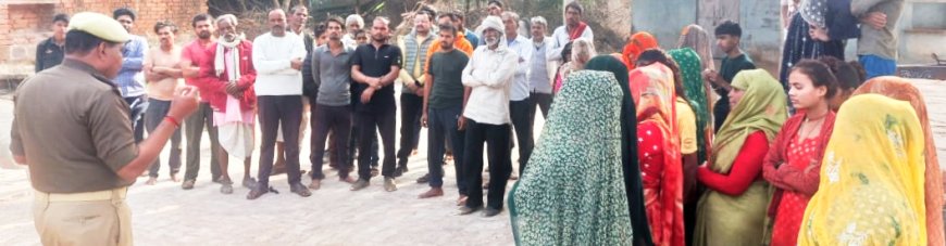 पुलिस ने जनपद में साइबर क्राइम जागरुकता अभियान चलाया