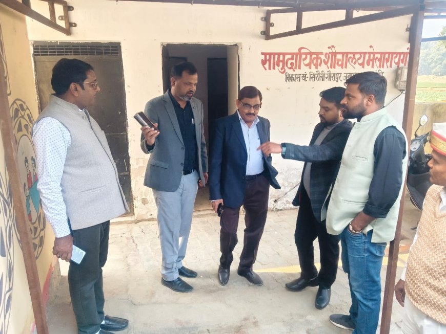 मुख्य चिकित्साधिकारी ने प्राथमिक स्वास्थ्य केन्द्र बदोसरांय आदि सेंटरो का निरीक्षण किया