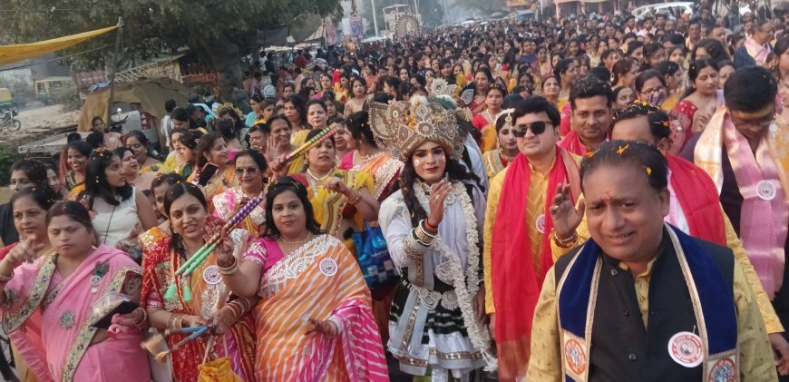 डोली यात्रा में झलकी प्रभु जगन्नाथ की भक्ति, पुष्प वर्षा से श्रद्धालुओं का स्वागत