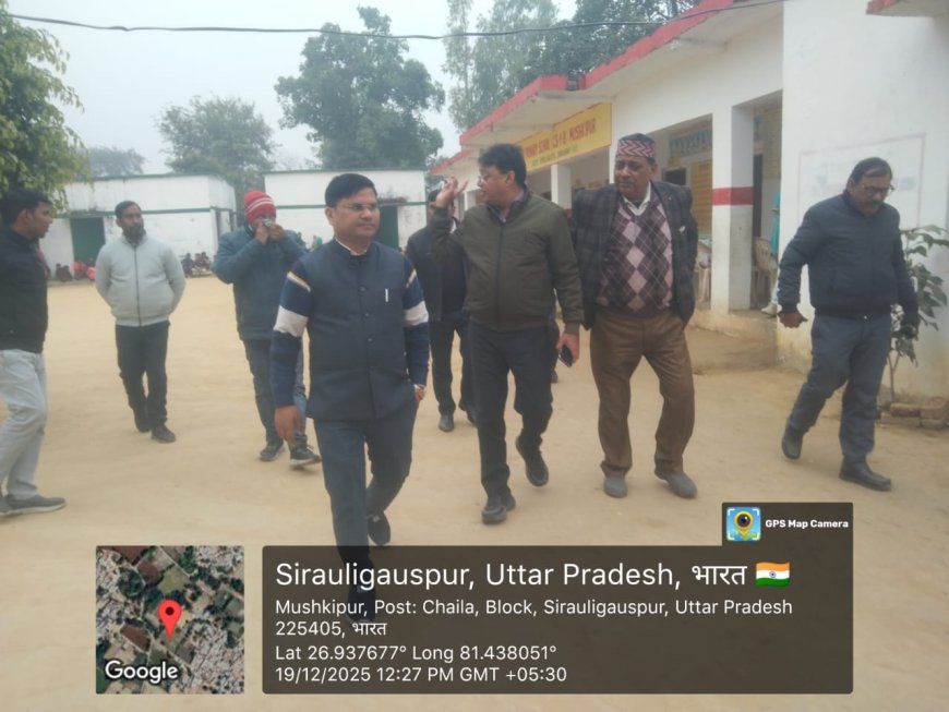 स्टेट क्वालिटी मानीटर संजय कुमार श्रीवास्तव ने पांच ग्राम पंचायतों में मनरेगा कार्यों का निरीक्षण किया