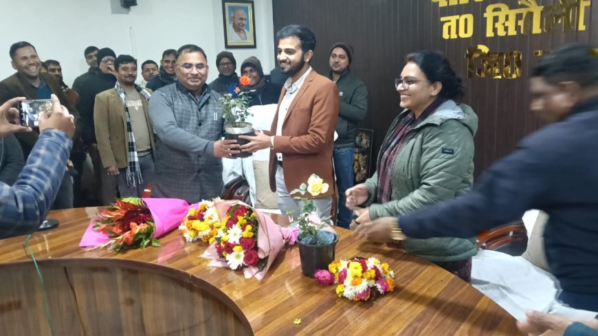 उपजिलाधिकारी प्रीति सिंह को विदाई दी गई