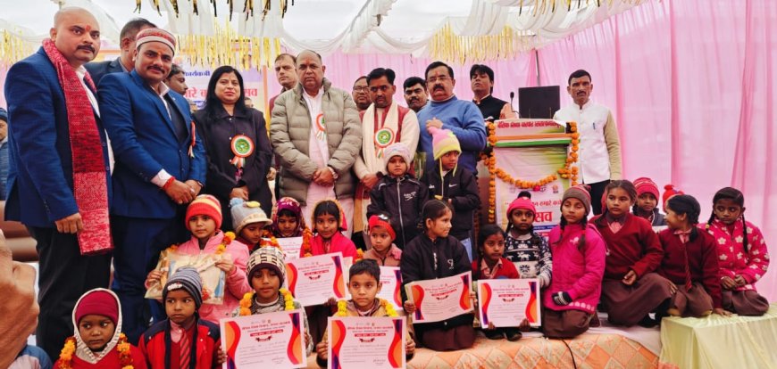 ब्लॉक स्तरीय “हमारा आंगन–हमारे बच्चे” उत्सव का भव्य एवं सफल आयोजन